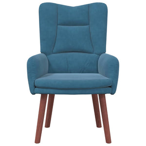 Fauteuil relaxant Bleu 63 x 67 x 94 cm Velours
