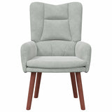 Fauteuil relaxant Gris clair 63 x 67 x 94 cm Velours