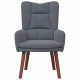 Fauteuil relaxant Gris foncé 63 x 67 x 94 cm Velours