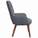 Fauteuil relaxant Gris foncé 63 x 67 x 94 cm Velours