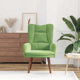Fauteuil relaxant Vert clair 63 x 67 x 94 cm Velours