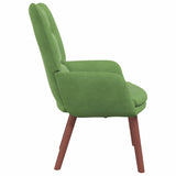 Fauteuil relaxant Vert clair 63 x 67 x 94 cm Velours