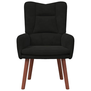 Fauteuil relaxant Noir 63 x 67 x 94 cm Velours