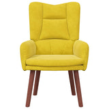 Fauteuil relaxant Jaune 63 x 67 x 94 cm Velours