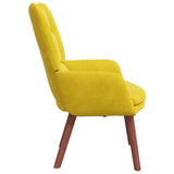 Fauteuil relaxant Jaune 63 x 67 x 94 cm Velours