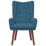 Fauteuil relaxant Bleu 63 x 67 x 94 cm Velours