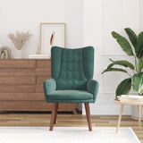 Fauteuil relaxant Vert foncé 63 x 67 x 94 cm Velours