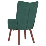 Fauteuil relaxant Vert foncé 63 x 67 x 94 cm Velours