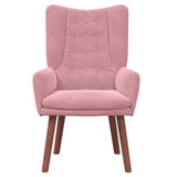 Fauteuil relaxant Rose 63 x 67 x 94 cm Velours