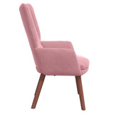 Fauteuil relaxant Rose 63 x 67 x 94 cm Velours