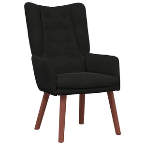 Fauteuil relaxant Noir 63 x 67 x 94 cm Velours