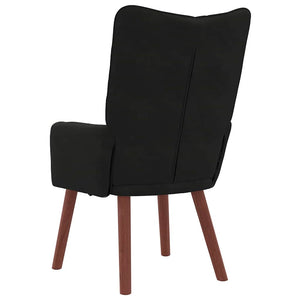 Fauteuil relaxant Noir 63 x 67 x 94 cm Velours