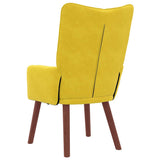 Fauteuil relaxant Jaune 63 x 67 x 94 cm Velours