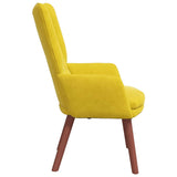 Fauteuil relaxant Jaune 63 x 67 x 94 cm Velours