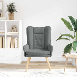 Fauteuil relaxant Gris foncé 63 x 67 x 94 cm tissu