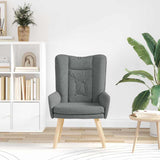 Fauteuil relaxant Gris foncé 63 x 67 x 94 cm tissu