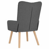 Fauteuil relaxant Gris foncé 63 x 67 x 94 cm tissu