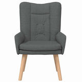 Fauteuil relaxant Gris foncé 63 x 67 x 94 cm tissu