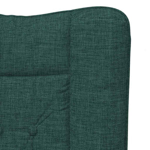 Fauteuil relaxant Vert foncé 63 x 67 x 94 cm tissu