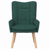 Fauteuil relaxant Vert foncé 63 x 67 x 94 cm tissu