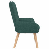Fauteuil relaxant Vert foncé 63 x 67 x 94 cm tissu
