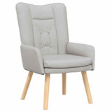 Fauteuil relaxant Gris nuage 63 x 67 x 94 cm tissu