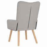 Fauteuil relaxant Gris nuage 63 x 67 x 94 cm tissu