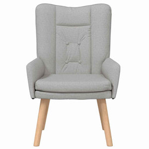 Fauteuil relaxant Gris nuage 63 x 67 x 94 cm tissu