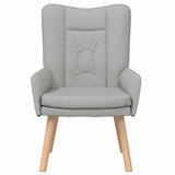 Fauteuil relaxant Gris nuage 63 x 67 x 94 cm tissu