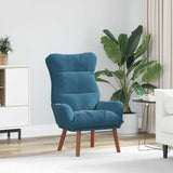 Fauteuil relaxant Bleu 69 x 74 x 93 cm Velours