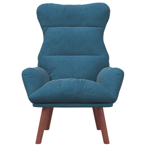 Fauteuil relaxant Bleu 69 x 74 x 93 cm Velours