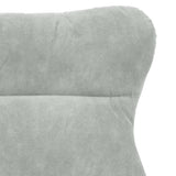Fauteuil relaxant Gris clair 69 x 74 x 93 cm Velours