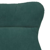 Fauteuil relaxant Vert foncé 69 x 74 x 93 cm Velours