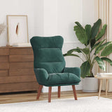 Fauteuil relaxant Vert foncé 69 x 74 x 93 cm Velours