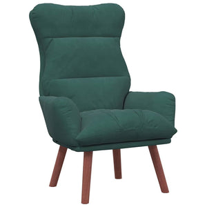 Fauteuil relaxant Vert foncé 69 x 74 x 93 cm Velours