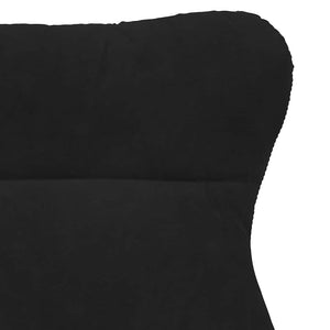 Fauteuil relaxant Noir 69 x 74 x 93 cm Velours