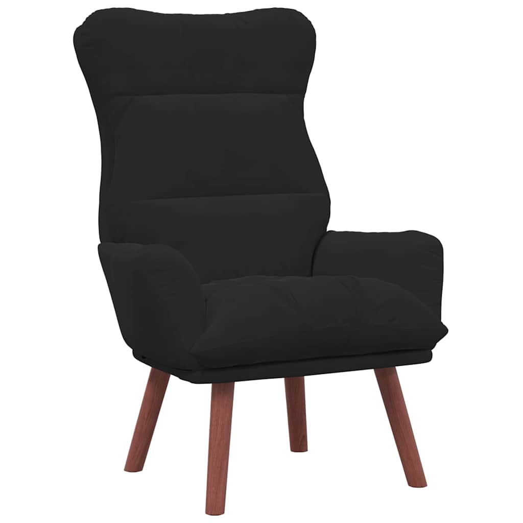 Fauteuil relaxant Noir 69 x 74 x 93 cm Velours