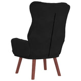 Fauteuil relaxant Noir 69 x 74 x 93 cm Velours