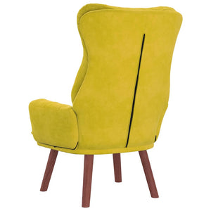 Fauteuil relaxant Jaune 69 x 74 x 93 cm Velours