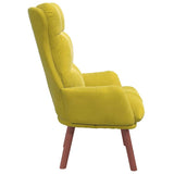 Fauteuil relaxant Jaune 69 x 74 x 93 cm Velours