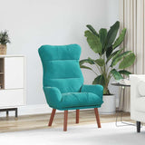Fauteuil relaxant Turquoise 69 x 74 x 93 cm Velours
