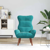 Fauteuil relaxant Turquoise 69 x 74 x 93 cm Velours