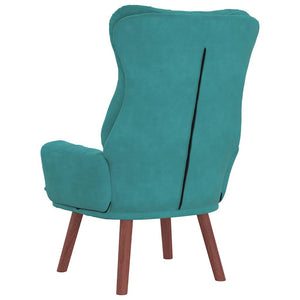 Fauteuil relaxant Turquoise 69 x 74 x 93 cm Velours