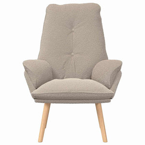 Fauteuil relaxant Gris clair 69 x 74 x 93 cm tissu