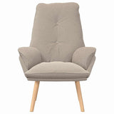 Fauteuil relaxant Gris clair 69 x 74 x 93 cm tissu