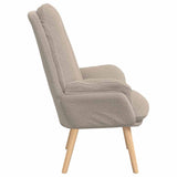Fauteuil relaxant Gris clair 69 x 74 x 93 cm tissu
