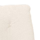 Fauteuil relaxant Crème 69 x 74 x 93 cm tissu