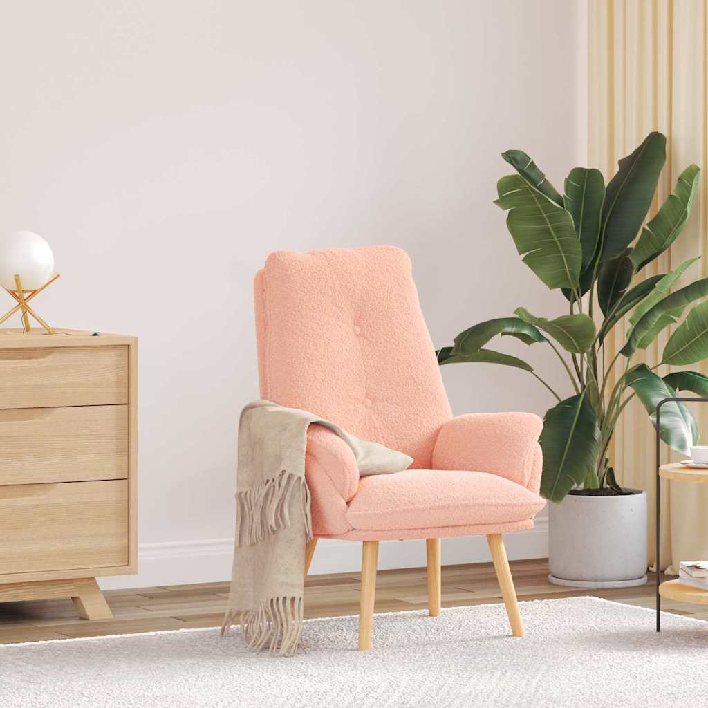 Fauteuil relaxant Rose 69 x 74 x 93 cm tissu