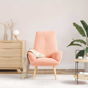 Fauteuil relaxant Rose 69 x 74 x 93 cm tissu
