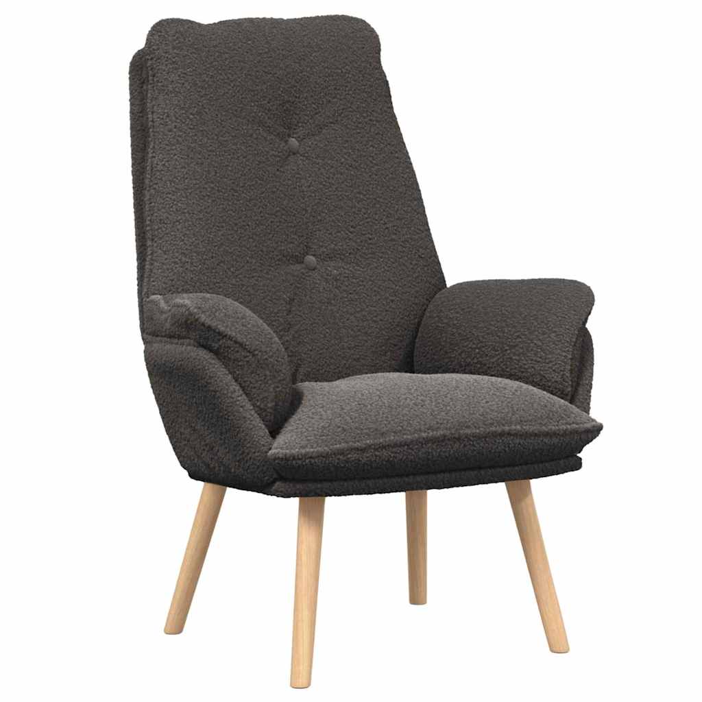 Fauteuil relaxant Gris foncé 69 x 74 x 93 cm tissu